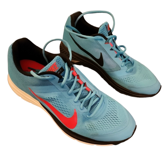 Nike Air Zoom Structure 17+ Milt Blue/Red/Black Men's Size 11 - Picture 5 of 6